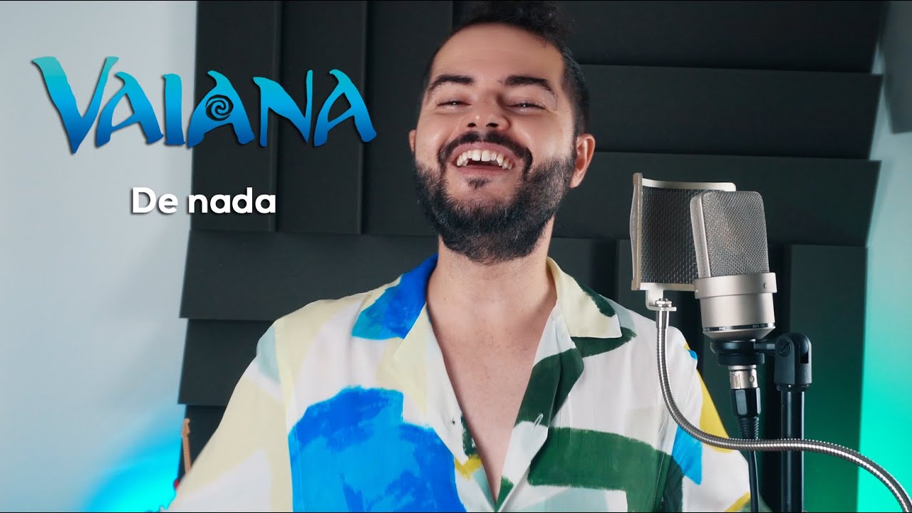 César Muela - De Nada (Vaiana, vocal cover castellano)
