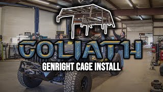 Goliath Gets A Roll Cage So We Can Be Extra Safe At The Mall | #GOLIATH Ep. 2