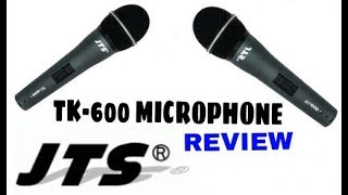 Microphone Dynamic Cardiod TK-600 JTS vidéo