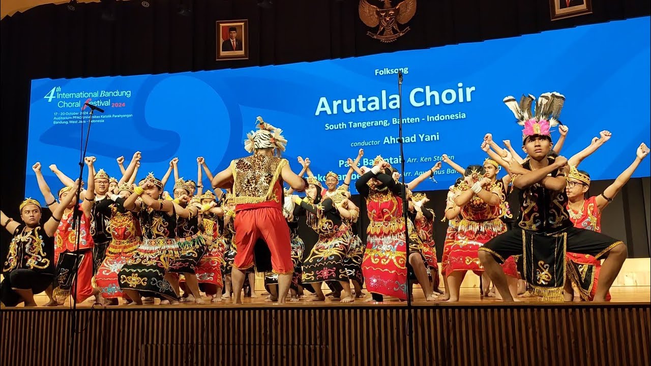 Arutala Choir - Yamko Rambe Yamko (Arr. Agustinus Bambang Jusana) at The 4th IBCF 2024