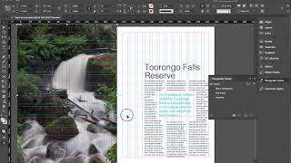 Adobe Indesign Part 4 pull quotes   image   kerning edit