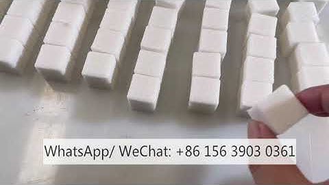 hydraulic type automatic sugar cube making polvoron powder cake compressing maker forming machine