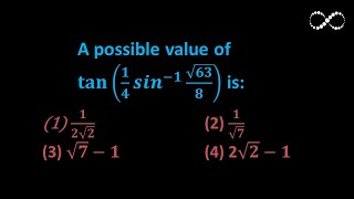 A possible value of  ???(?/? 〖???〗^(−?)  √??/?) is: