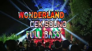 DJ CEK SOUND || WONDERLAND [ FULL BASS ] GHOPAL USMAN // NEW 2023