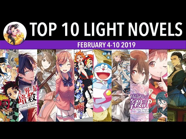 Japan Top 10 Weekly Light Novel Ranking: February 1, 2021