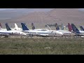 Qantas 747's at the Mojave Airplane Boneyard, Mojave California