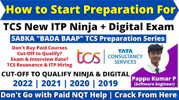 How to Start Preparation & Crack TCS ITP Ninja + Digital Exam Guarantee | FREE Resources + Strategy🔥