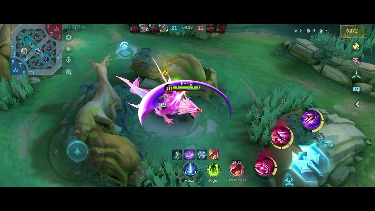 Playing Mobile legend from epic 5 to mytich part 1