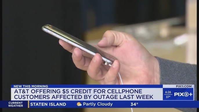 At T Offering 5 Credit For Cellphone Customers Affected By Outage