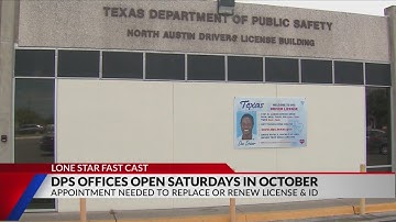 Some Texas driver license offices open on Saturdays in October — how to grab an appointment