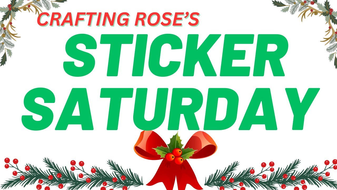 Check Out My New Christmas Sticker Book | Join the Open Collab 