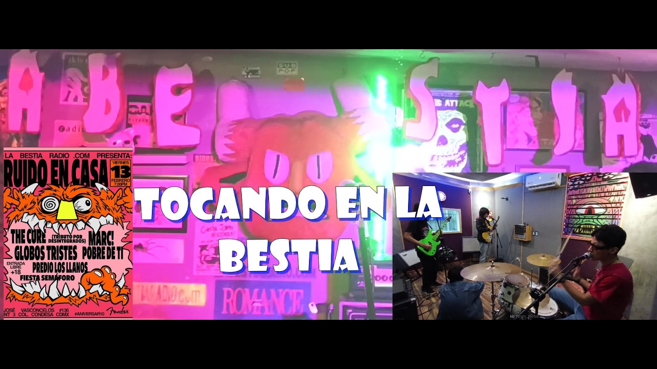 Toquín en la bestia con Globos Tristes CDMX pt. 1 | Vlog