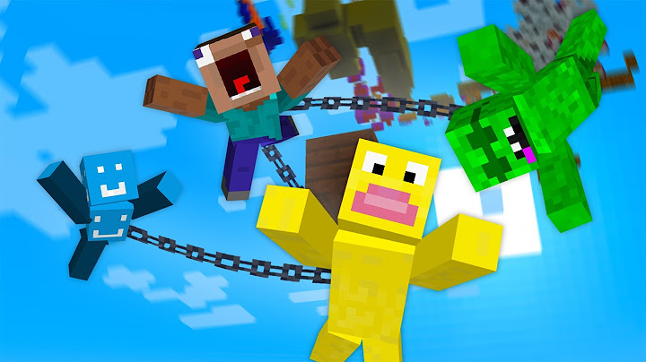 Chained Together PARKOUR in Minecraft