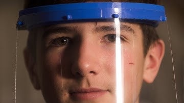 This teen is 3D-printing face shields for hospitals in his basement