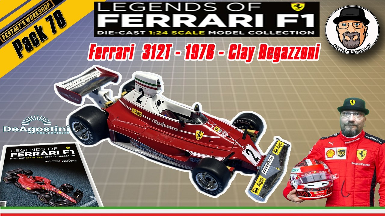 Legends Of Ferrari F1 - DeAgostini - Pack 78 - Ferrari 312 T -1976