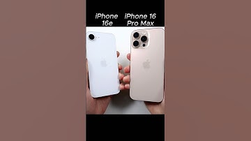 iPhone 16e Vs iPhone 16 Pro Max Speed Test !!