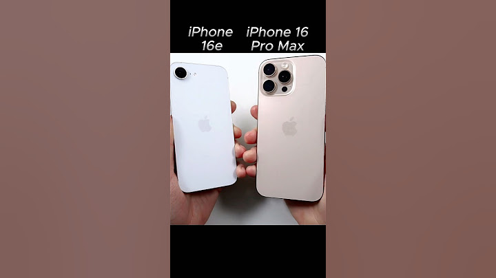 iPhone 16e Vs iPhone 16 Pro Max Speed Test !!