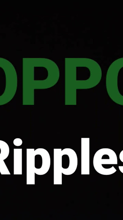 Ripples - Oppo ColorOS 7 Notification Tune