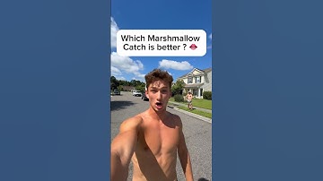 Which World Record Marshmallow Catch is better ? 👄😂 #trickshot #sports #funny #catch #worldrecord