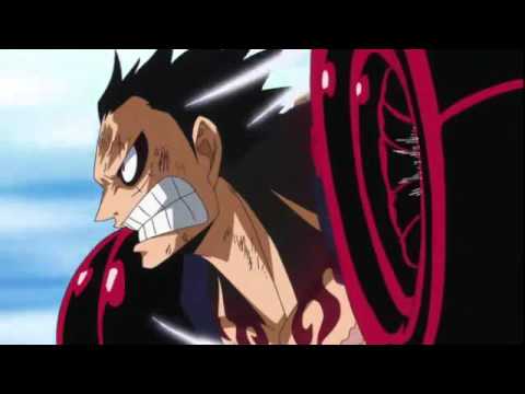 Luffy Gear 4th Kong Gun Vs Doflamingo