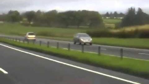 Driver caught going the wrong way down a dual carriageway in Scotland YouTube   YouTube