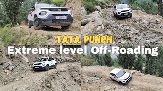 Thar wali Off-Roading Tata Punch se karva de🥵 !! sab bol rahe the upper mat jao #offroading #viral