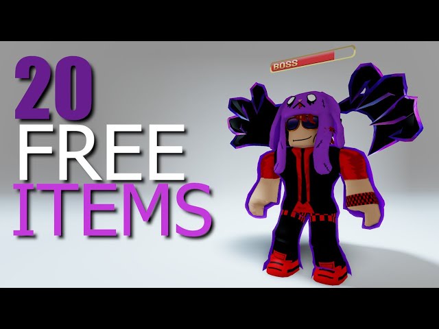 GET 40 ROBLOX FREE ITEMS 😳😱 2023 