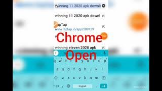 winning eleven 2020 download in Chrome browser