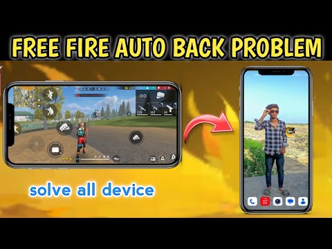 Free Fire Auto Back Problem 