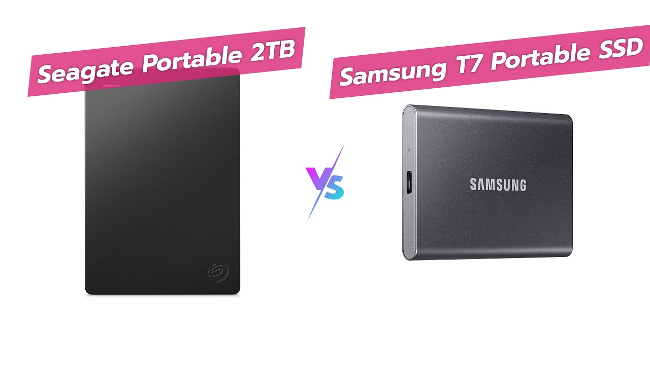Seagate vs Samsung T7: Which 2TB External Drive is Best