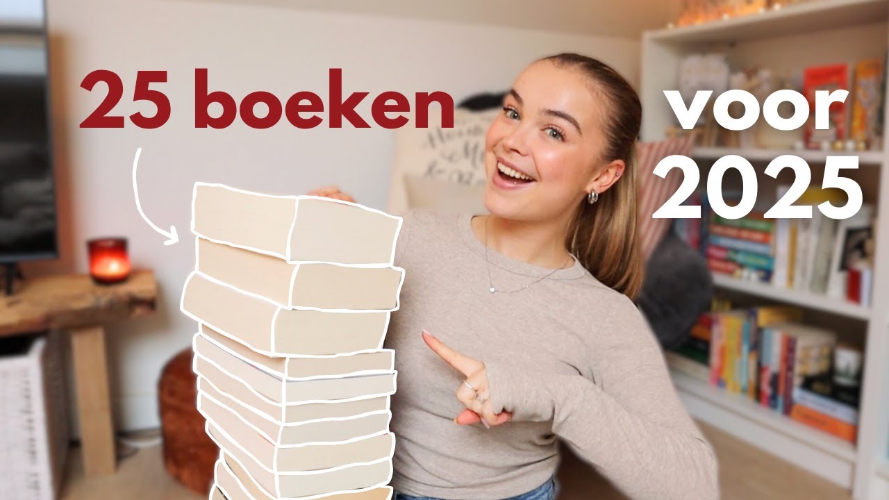 25 boeken die ik wil lezen in 2025 (new releases + 2025 tbr) ⭐️📚 | bookmas dag 18