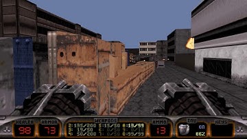 Duke Nukem 3-D-Crane Chase E-Duke 32 Edition Part 1