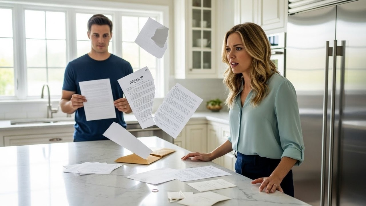 Жена вручила мне брачный контракт, который превратил меня в её личный банк, поэтому я сразу же об...