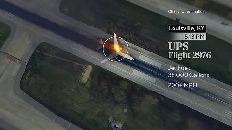 Meteorologist Pat Cavlin -- a licensed pilot -- breaks down final moments of deadly UPS plane crash