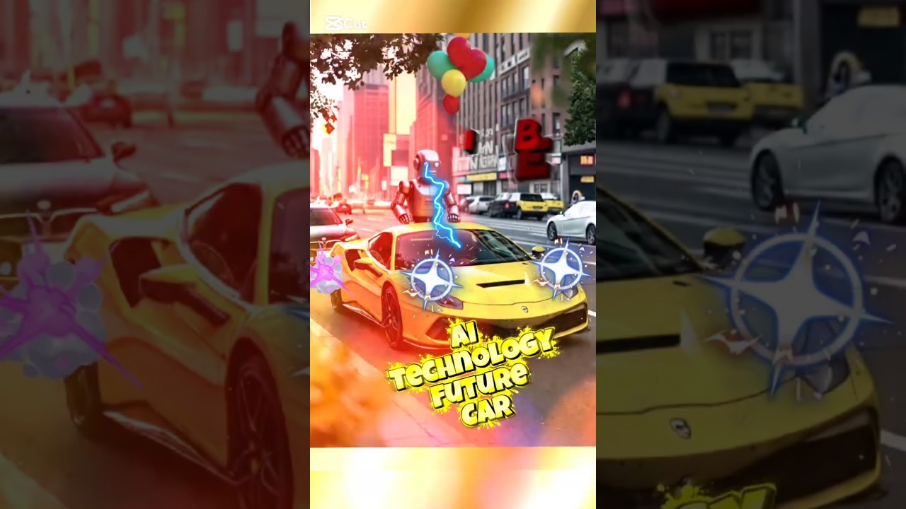 Ai technology Used modern Car  in New Yok America 