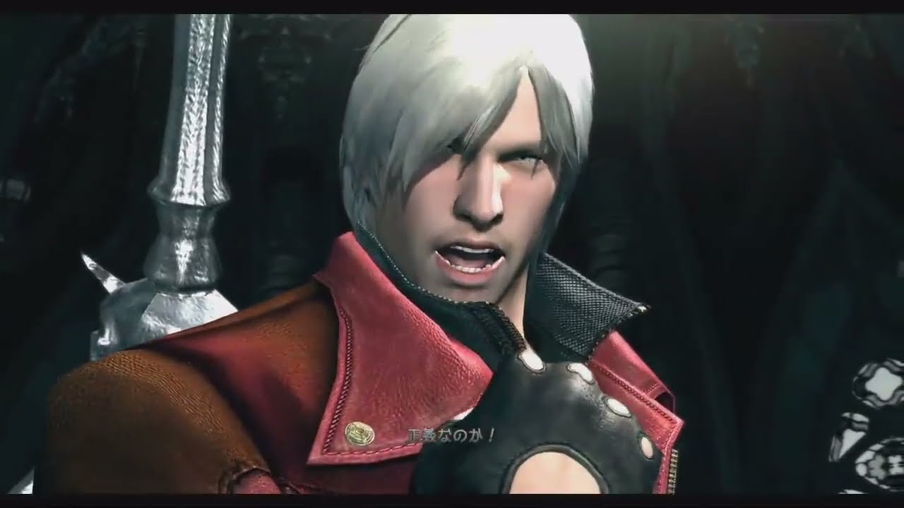 Devil May Cry 4-Dante and Agnus scene (Japanese dub with alternative translation)