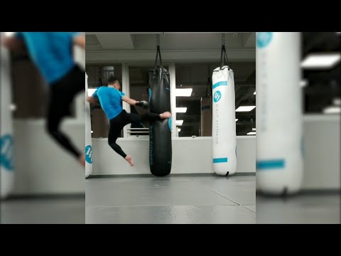 【小阮子Morgan💦】#87 Heavy Bag Work For Muay Thai｜Morgan’s Daily Training【小阮操埋肌】