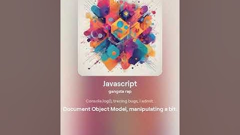Javascript Rap Hacker Rap