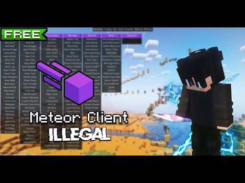 The Best Free Hacked Clients for Minecraft Java Edition (Meteor Client 1.21.5)