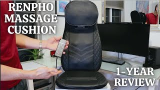 Renpho Shiatsu Massage Cushion | 1Year Review