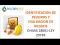 SEGURIDAD Y SALUD EN EL TRABAJO-OHSAS 18001, LEY 29783-Modulo 3