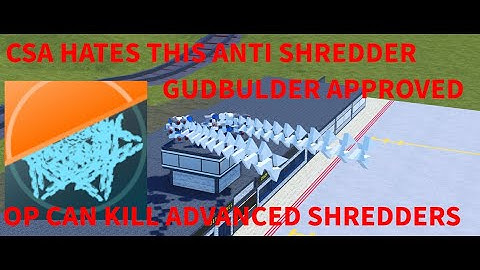 ROBLOX plane crazy antishredder tutorial (void tech leak bonus)
