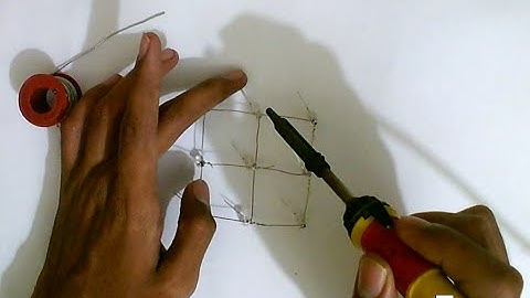 3*3*3 LED Cube Construction using Locally Available Materials (Part 2 of 4)