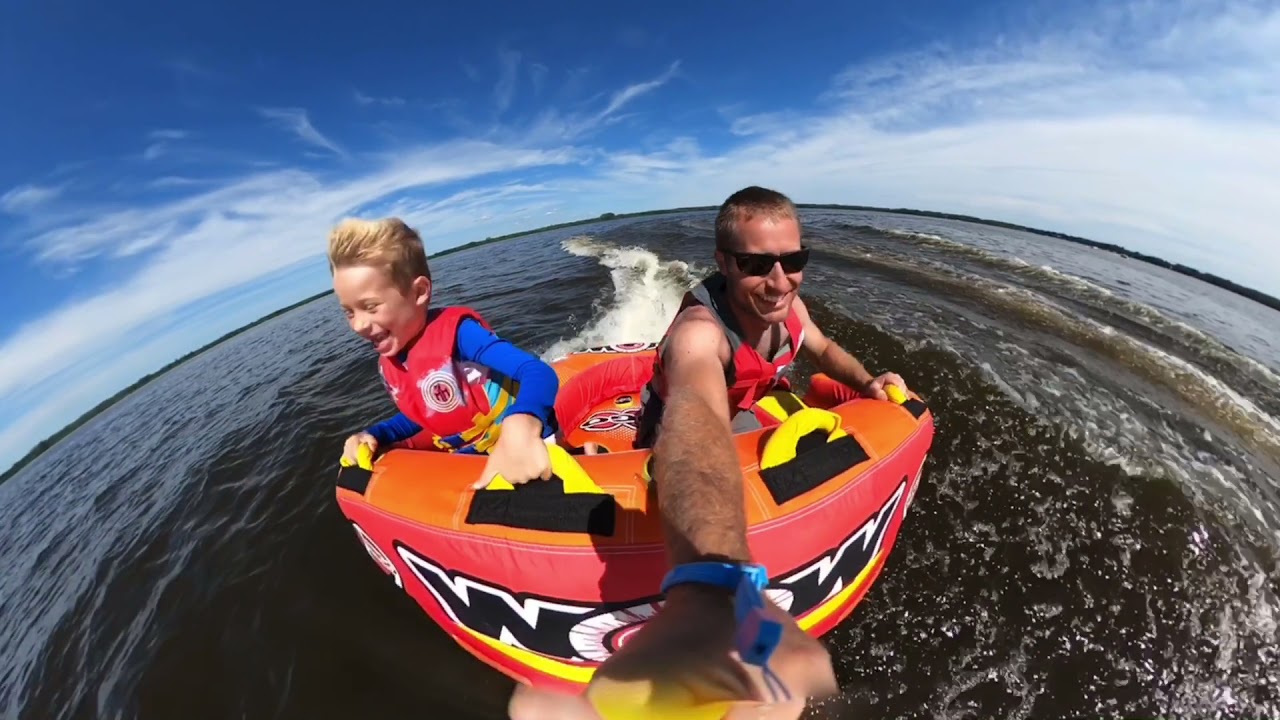 Tubing in our Wow Bingo 2.