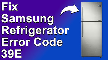 How To Fix The Samsung Refrigerator 39E Error Code - Meaning, Causes, & Solutions (Best Solution!)