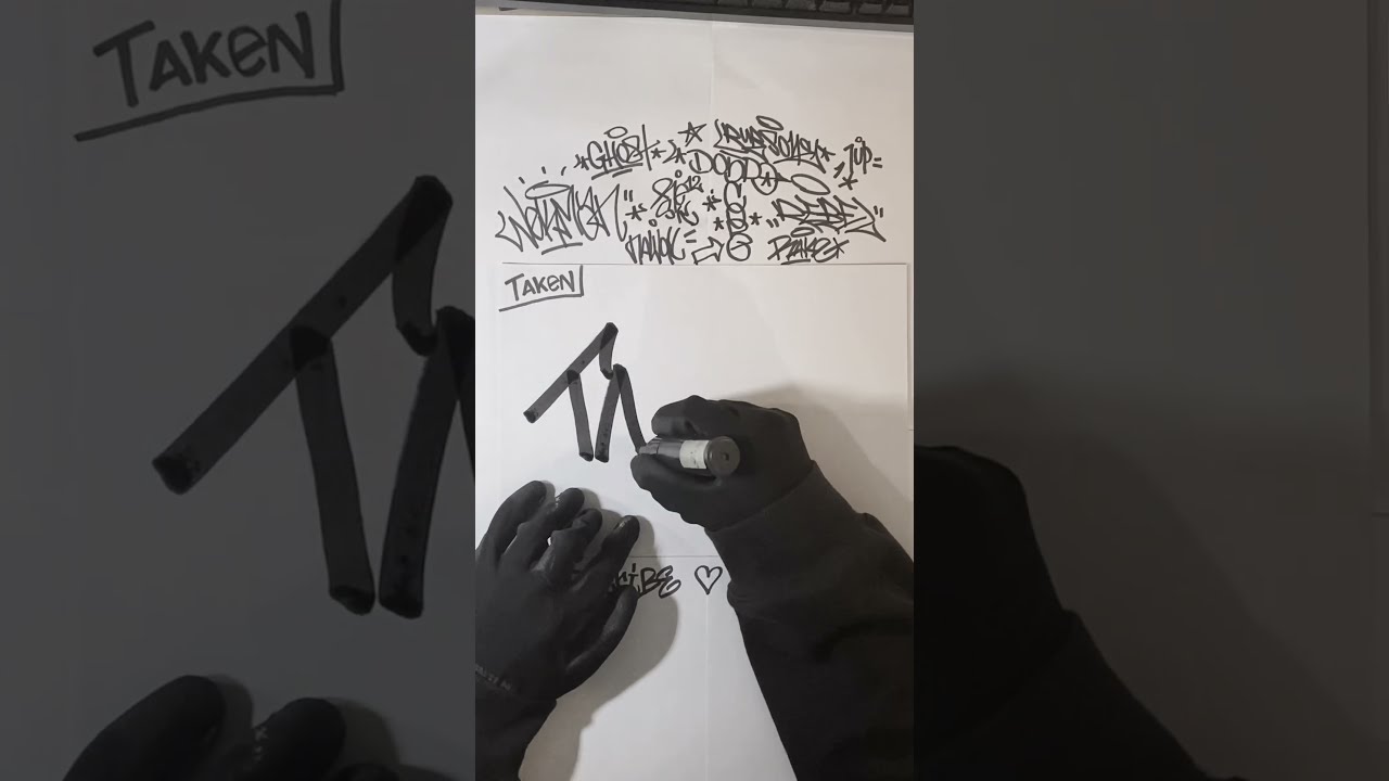 HOW To TAGG Taken What Should I Write Next In Comments Drawing Graffiti Tagging