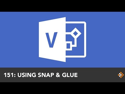 Using Dynamic and Static Glue and Snap in Visio | Everyday Office 041