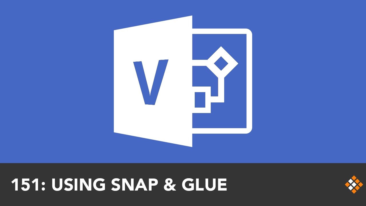 Using Dynamic and Static Glue and Snap in Visio Everyday Office 041