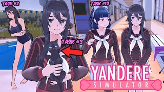 ALL 10 RIVALS HAVE A NEW TASK BUT EACH ONE GETS MORE RIDICULOUS THAN THE LAST | Yandere Simulator screenshot 4