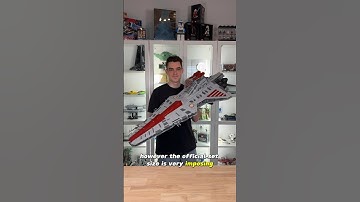 Comparing a CUSTOM LEGO Star Wars UCS Venator to the official 2023 set! #legostarwars #lego